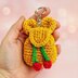 Crochet Mini Backpack Keychain Pattern PDF – Bag Charm DIY – Easy Crochet Keyring
