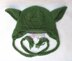 Wrinkle Yoda Baby Hat