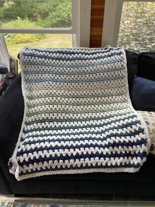 Simon's baby blanket