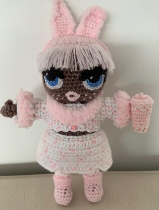 Crochet - L.O.L inspired doll
