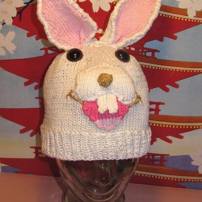 Easter Bunny Beanie Rabbit Hat