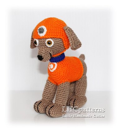 Zuma Pup Paw Patrol Crochet Pattern