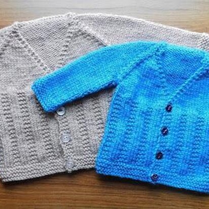 Ben V-neck Baby Cardigan