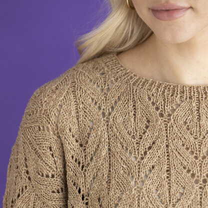 Elsebeth Lavold EL307-01 Beech Leaf Pullover PDF