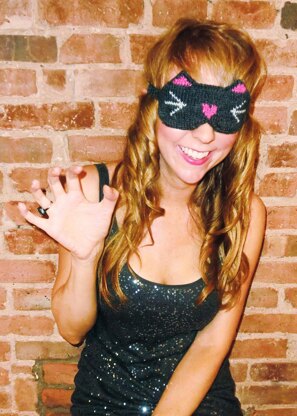 Meow! Reversible Kitty Cat Eye Mask