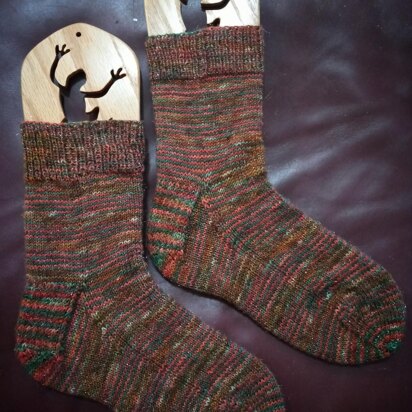 Plain Jane Socks - knitting pattern