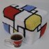 Mondrian Cuboid Tea Cozy