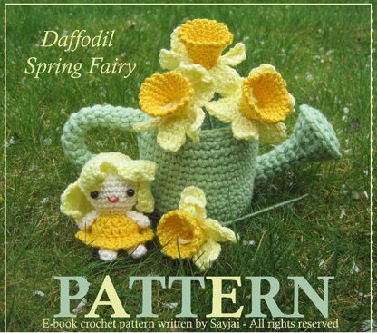 Daffodil Spring Fairy - Amigurumi crochet pattern