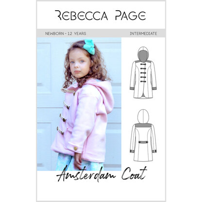 Rebecca Page Children's Amsterdam Sewing Pattern - Downloadable PDF