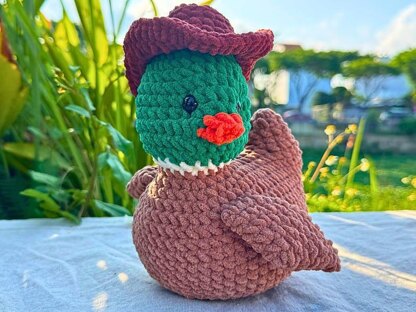 Cute Duck Crochet  No Sew