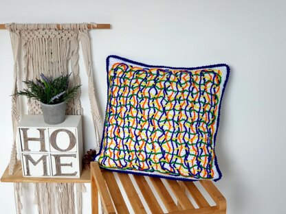 Colors of Chaos Pillow