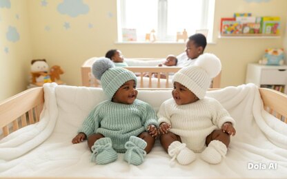 'Snuggles' 3 piece romper set