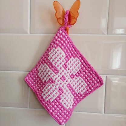 Flower Washcloth