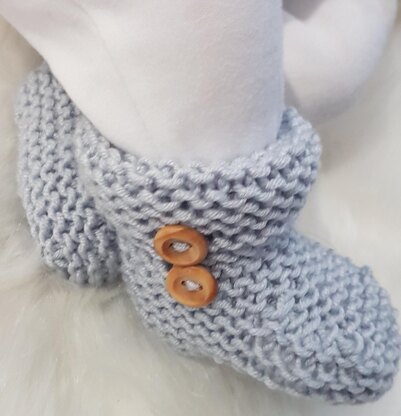 Booties baby boy or girl unisex