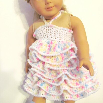 Party Dress /Blouse fits American Girl