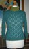 Vintage Diamond Lace Sweater ("Betty")