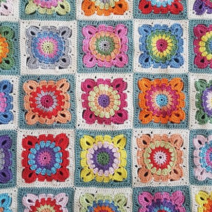 Spring Flower Granny square