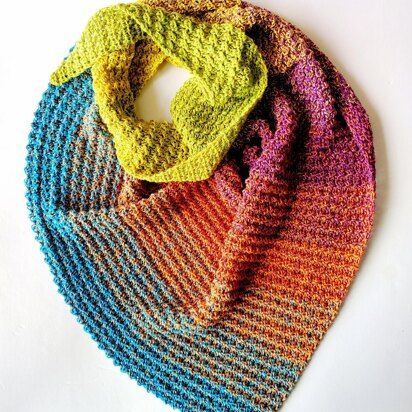 Rainbow Shawl