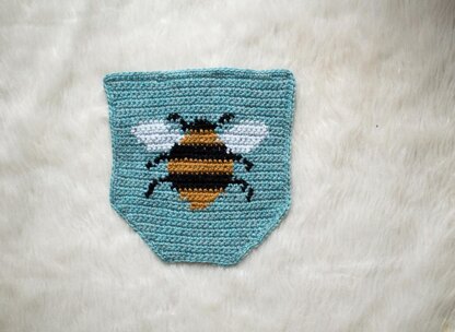 Bee Mini Wall Hanging