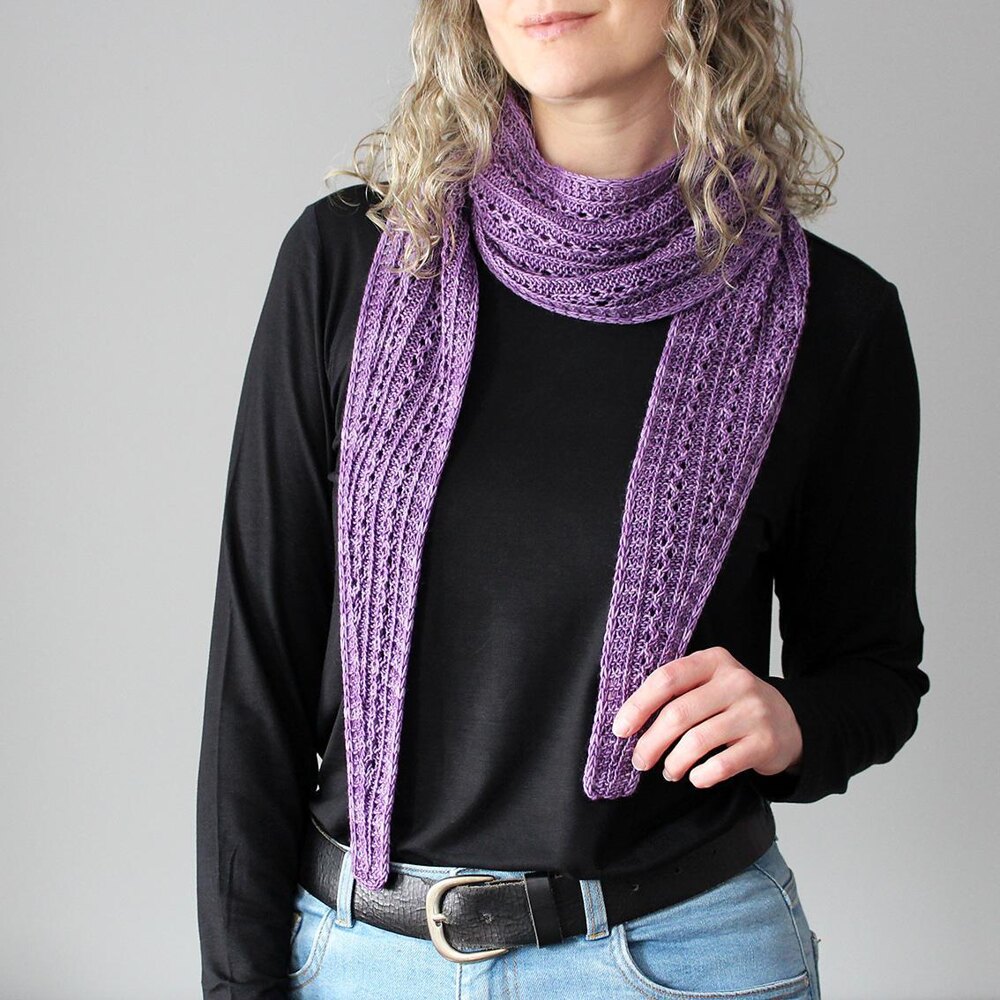 My Little Lace Scarf Knitting pattern by Lisa Hannes