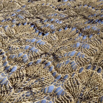Desert Dust Shawl - knitting pattern