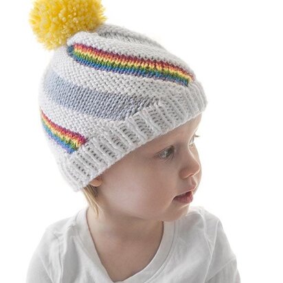 Rainbow Swirl Hat