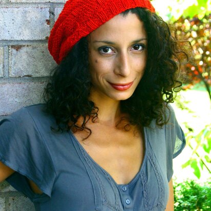 Take a Bow Hat - knitting pattern