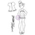 Prima Marketing Julie Nutting Mixed Media Cling Rubber Stamp - Lila