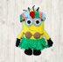 Crochet Minion Hula Pattern, Minion Hawaii Girl Crochet Pattern, Minion Crochet Pattern