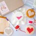 Cotton Clara Kreuzstich Set Herz auf Filz (9 cm)