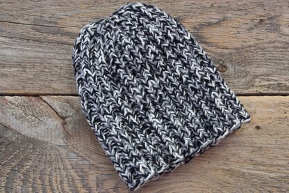 Knitting Pattern Melange Winter Hat