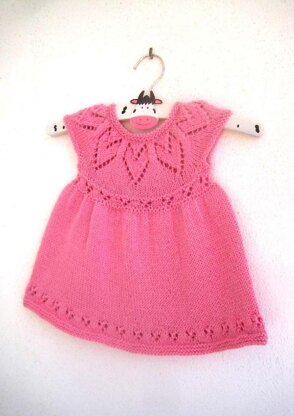 Lottie Dress Knitting pattern by Suzie Sparkles | LoveCrafts