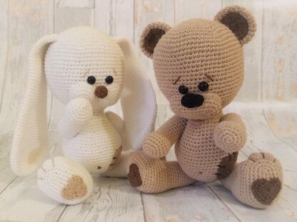 Teddy bear and Bunny