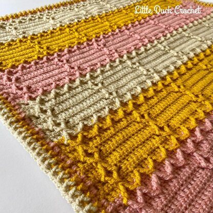 Autumn Trellis Blanket