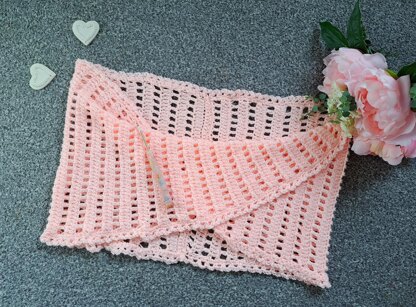 Crochet Delicate Knot Wrap Pattern