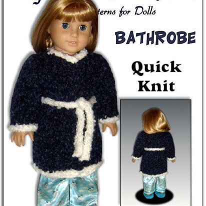 Bathrobe for American Girl and 18 inch dolls, 110