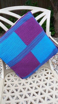 Tunisian Tiles Cushion Cover