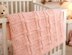 Easy woven knit & purl baby blanket