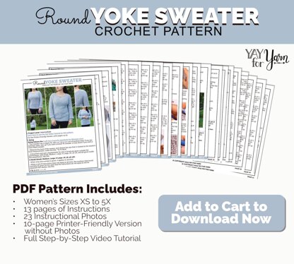 Round Yoke Sweater