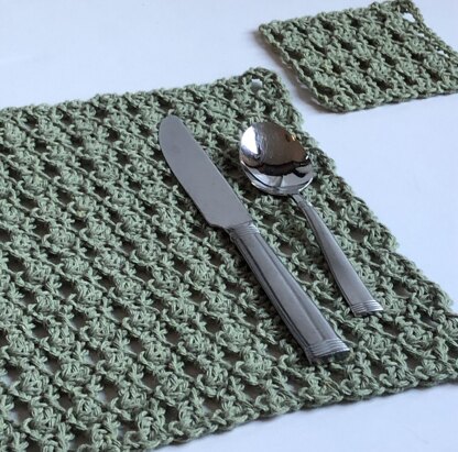 Sagebrush Placemat & Coaster Set