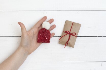 Mini Santa hat - Christmas Brooch + Video tips