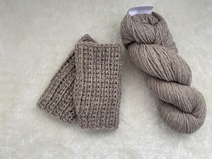 Sandy Fingerless Mittens