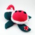 Amigurumi turtle Christmas