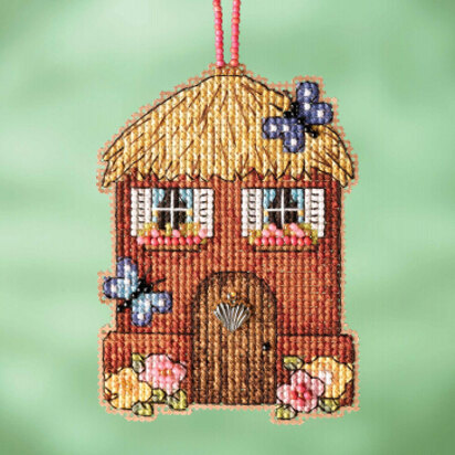 Mill Hill Little Chickadee Ornament Cross Stitch Kit - 3in x 2.5in