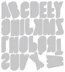 Sizzix Thinlits Dies By Tim Holtz 26/Pkg - Alphanumeric, Shadow Upper