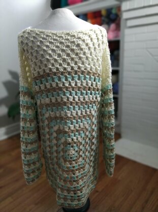 Granny Square Sweater