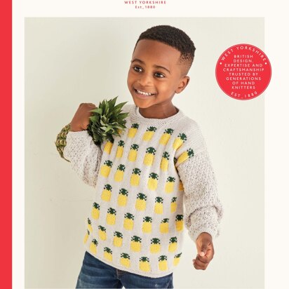 Ananas Top in Sirdar Snuggly Replay - 2566 - Downloadable PDF