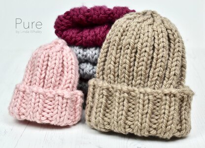 Mikki SUPER CHUNKY Simple Rib Hat