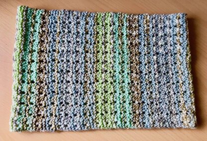 Ava Lace Infinity Scarf in King Cole Drifter DK