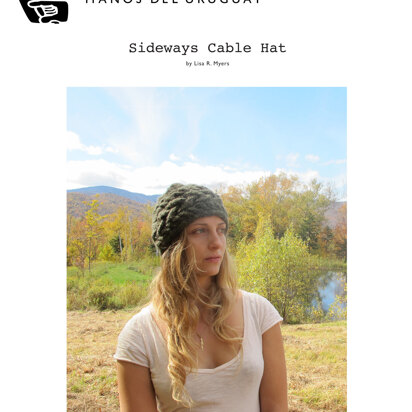 Sideways Cable Hat in Manos del Uruguay Clasica Wool